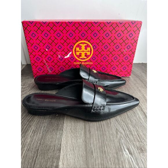 TORY BURCH Pointed-Toe Backless Loafers Size US 6 $478 - Picture 8 of 12